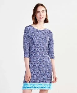 Hatley W's Lucy Dress - Skipped Stones WOMENS
