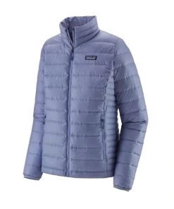 Vamosoutdoors W's Down Sweater Jacket - Light Currant Blue