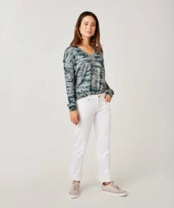 Carve WOMENS W's Carson Jean- White