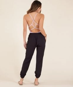 Vamosoutdoors WOMENS W's Avery Beach Pant- Black