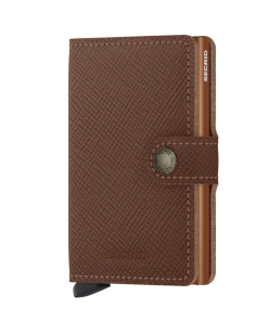 Vamosoutdoors WOMENS Secrid Miniwallet - Saffiano Caramel