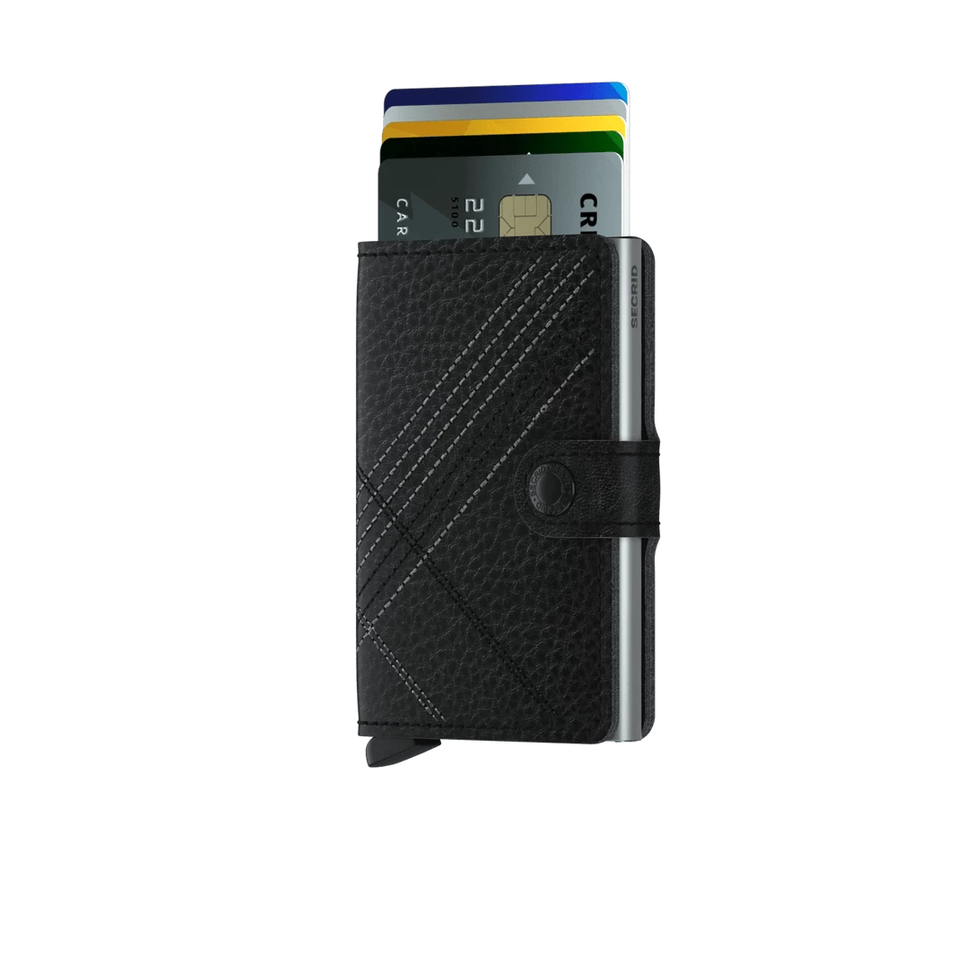 Vamosoutdoors Secrid Miniwallet - Stitch Linea Black 3 Vamosoutdoors Secrid Miniwallet - Stitch Linea Black