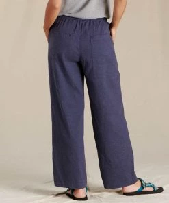 Toad&Co W's TAJ Hemp Pant - True Navy