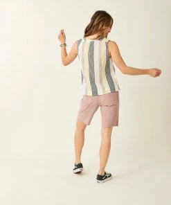 Vamosoutdoors W's Dylan Tank- Multistripe WOMENS