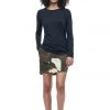 Indyeva ULENDO III Skort - Artichoke Topo Print WOMENS