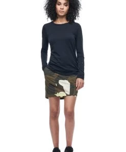 Indyeva ULENDO III Skort - Artichoke Topo Print WOMENS