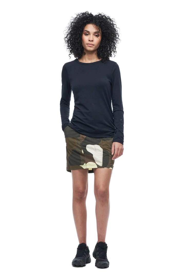 Indyeva ULENDO III Skort - Artichoke Topo Print WOMENS 1 Indyeva ULENDO III Skort - Artichoke Topo Print WOMENS
