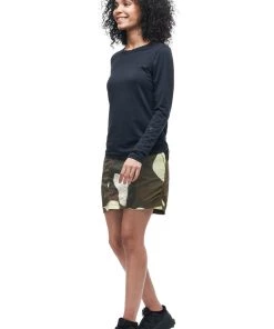 Indyeva ULENDO III Skort - Artichoke Topo Print WOMENS