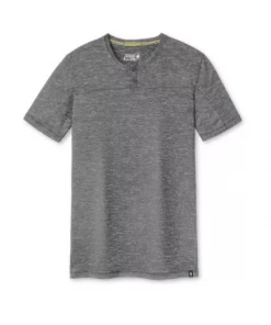 Smartwool M's Merino Hemp Blend Short Sleeve - Gray Heather