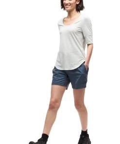 Indyeva VOOLAMA III Shirt - Celeste Wave Stripe