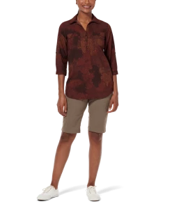 Royal Robbins W's Discovery III Bermuda Short - Sandstone