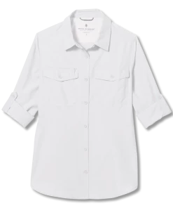 Royal Robbins W's Expedition II Long Sleeve - White WOMENS