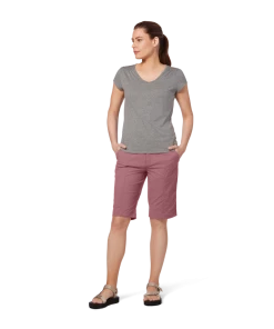 Royal Robbins W's Discovery III Bermuda Shorts - Deco Rose WOMENS