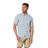 Royal Robbins M's Redwood Plaid S/S - Collins Blue