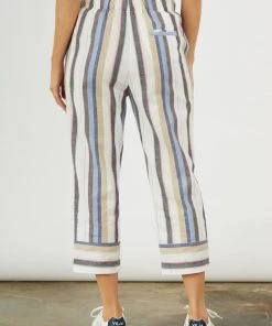 Zaket & Plover W's Stripe Pant - Natural