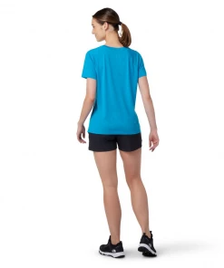 Smartwool W's Merino Sport 120 Shirt - Hawaiian Surf WOMENS