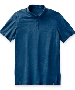 Smartwool M's Merino 150 Polo - Light Neptune Blue Shirts 6 Smartwool M's Merino 150 Polo - Light Neptune Blue Shirts