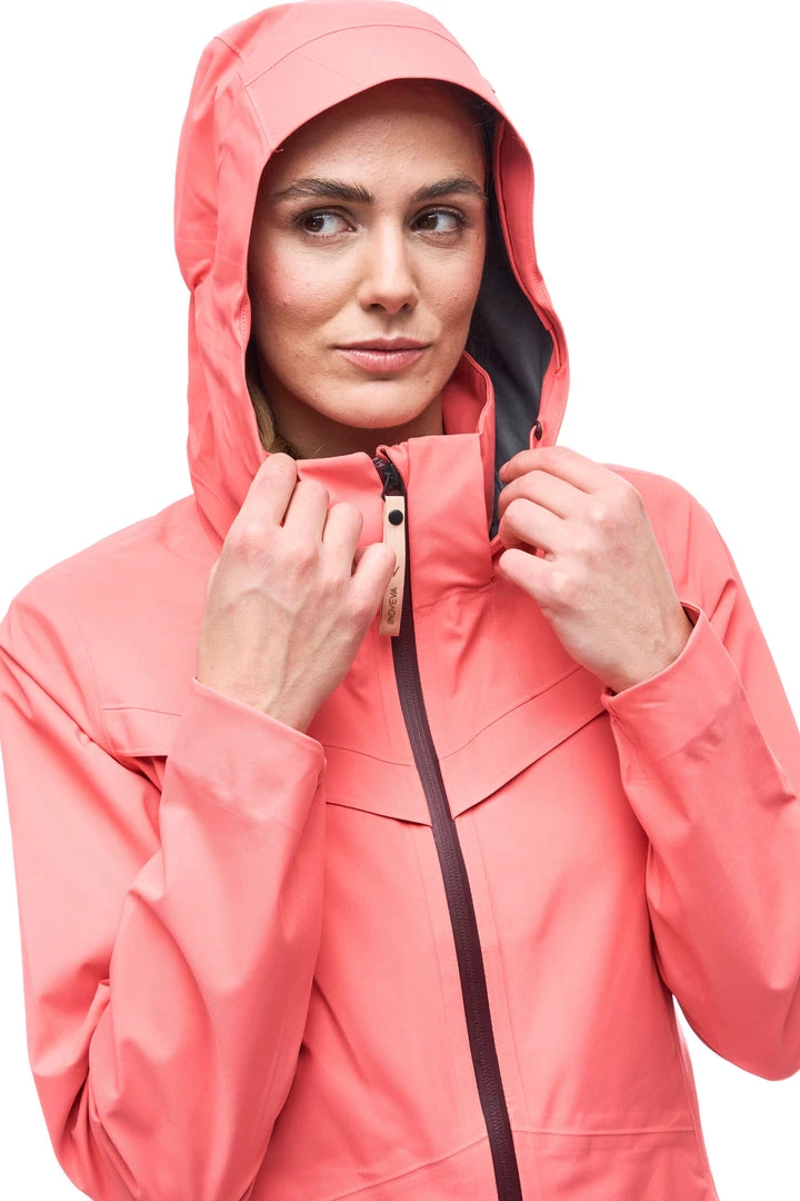 Indyeva W's Kisa 2.5L Rain Jacket - Pomelo 5 Indyeva W's Kisa 2.5L Rain Jacket - Pomelo