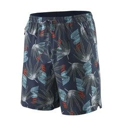 Vamosoutdoors M's Nine Trails Shorts 8 Inch- Tropical Ecuador: New Navy