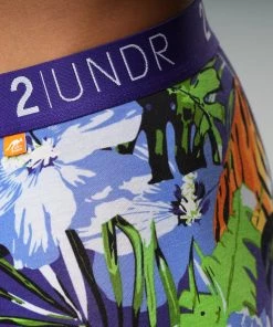 2 UNDR Base Layers Swing Shift Boxer Brief - Tigers