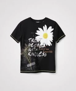 Desigual Daisy Shirt - Black