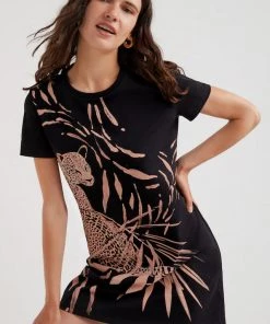 Desigual Guepardita Dress WOMENS