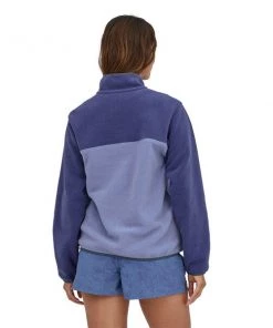 Vamosoutdoors WOMENS W's Lightweight Synchilla® Snap-T® Fleece Pullover - Light Current Blue