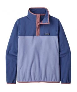 Vamosoutdoors W's Micro D® Snap-T® Fleece Pullover- Lilac/Purple