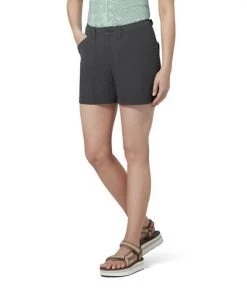 Royal Robbins WOMENS W's Backcountry Pro Short - Charcoal